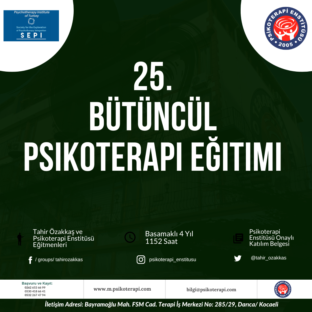 Üçüncü Offline Bütüncül Psikoterapi Eğitimi
