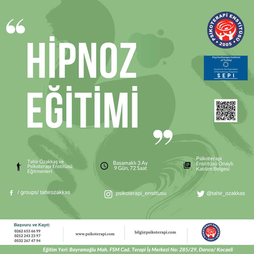 22. Dönem Darıca Hipnoz Eğitimi 